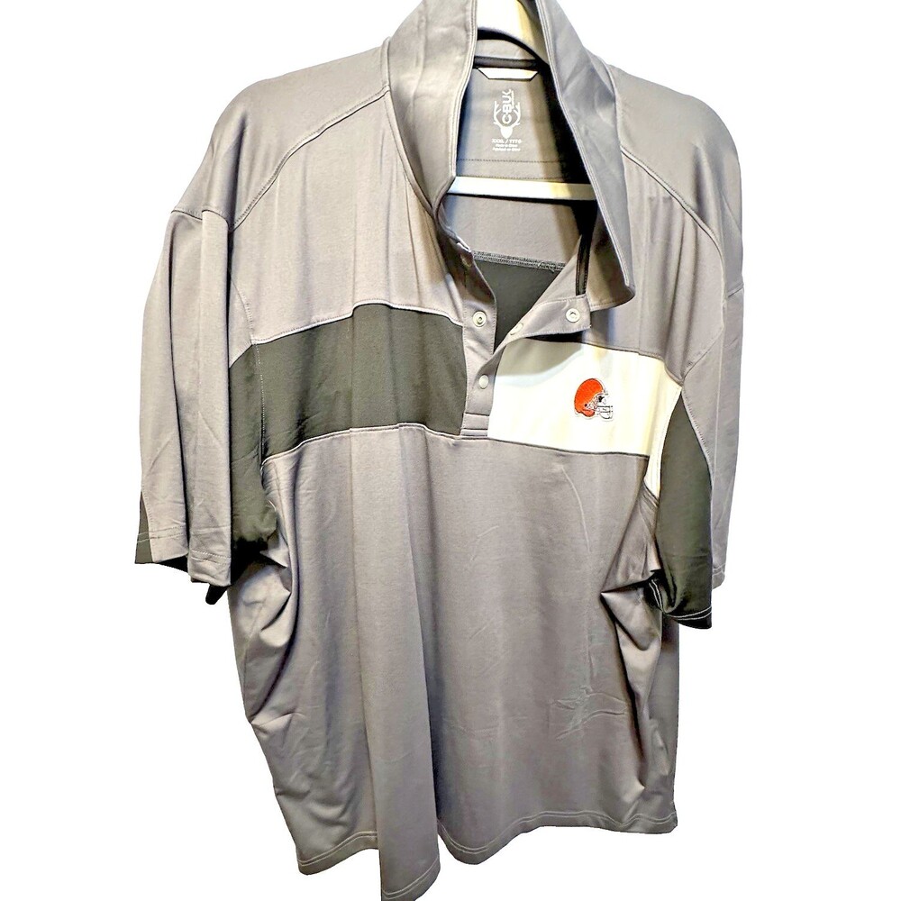 CBUK Cleveland Browns Football Polo Size XXX Large